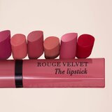 Bourjois Rouge Velvet The Lipstick matirajoča šminka odtenek 48 Mocha’Mour 2.4 g | Shoptok.si
