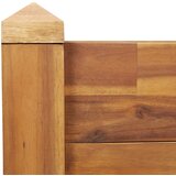  Vrtna gredica od masivnog bagremovog drva 110 x 60 x 44 cm | shoptok.hr