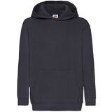 Fruit Of The Loom Navy blue children's sweatshirt Classic kangaroo Cene