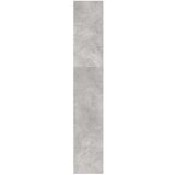 vidaXL Knjižna omara betonsko siva 80x24x143 cm inženirski les | Shoptok.si