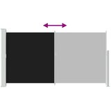  Uvlačiva bočna tenda za terasu 170 x 300 cm crna | Eponuda.ba
