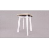  Tabure LUBE 36x36 cm beli/bež | Eponuda.com