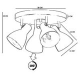 Opviq Spot svetiljka 8998 4 | ePonuda.com