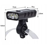  Alu. led cree xm-l t6x3 svjetlo za bicikl ipx5 crno usb 7500k | shoptok.hr