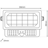  LED solarni reflektor sa senzorom pokreta EPAD LED/10W/3000 mAh 7,4V 4000K IP65 | Eponuda.com