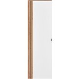 Voleo garderobna omara bela, hrast artisan | Shoptok.si