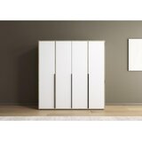 Boxxx OMARA S KLASIČNIMI VRATI, bela, hrast artisan | Shoptok.si