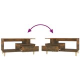 Stolić za kavu boja hrasta 90x49x45 cm konstruirano drvo | Eponuda.com