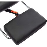  Gaming stol z oporo za noge črno in oranžno umetno usnje, (20701504) | Shoptok.si