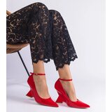 Gemre Red patent wedge pumps Florianda | Shoptok.si