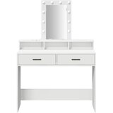  Toaletni stol Bijelo 100 x 41 x 140 cm Konstruirano drvo | Eponuda.com
