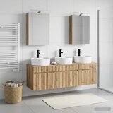  Set ormarića za kupaonicu 5 kom. Hrast artisan | shoptok.hr