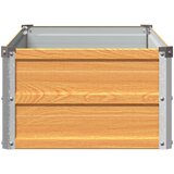  Povišeni vrtni krevet Prirodna 100 x 40 x 24 cm | shoptok.hr