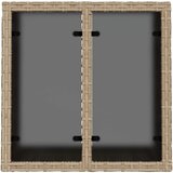  Set sofe 6 kom. Bež i svijetlo siva Poli Rattan i čelik | shoptok.hr