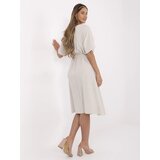 Italy Moda Dress-MI-SK-121008.84-beige | Shoptok.si