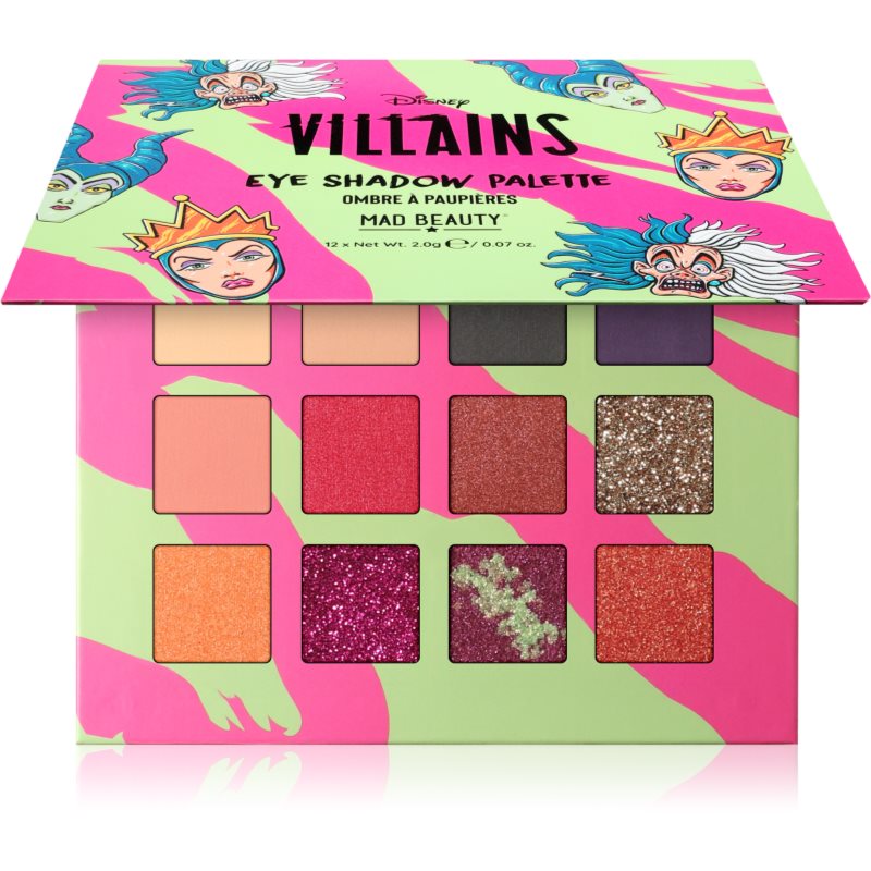 Mad Beauty Disney Villains paleta sjenila za oči 12x2 g Cijene