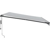 Tenda na automatsko uvlačenje LED antracit i bijela 450x350 cm | Eponuda.com