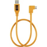 Tethertools USB kabel USB-A vtič\, USB-C® vtič 0.50 m oranžna 90° kotni desno TET-CUCRT02-ORG, (20425706) | Shoptok.si