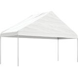  Sjenica s krovom bijela 4,46 x 5,88 x 3,75 m polietilen | shoptok.hr