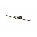 Rabalux Plafonjera Twisterra LED 24W crna (71395) | ePonuda.com