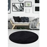  milano - black black acrylic carpet (90 cm) Cene