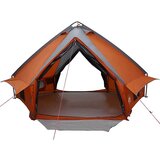  Teepee šator s krovom Siva i narančasta 490 x 410 x 210 cm | shoptok.hr