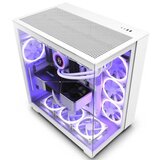 NZXT H9 Flow White Atx ohišje iz kaljenega stekla, (21355785) Cene