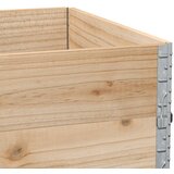  Okviri za palete 3 kom 120 x 80 cm od masivne borovine | Eponuda.com