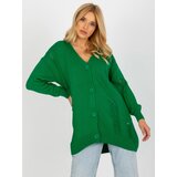 RUE PARIS Cardigan-LC-SW-8042.12X-Green | Shoptok.si