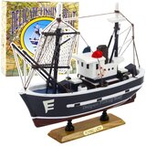  Kolekcionarski ukrasni model ribarskog broda Flying Lady 24x23cm | shoptok.hr
