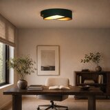  BRILAGI- LED plafonsko svetlo VELVET TWIST LED/24W/230V 4000K &amp;Oslash; 55 cm zelena/zlatna Slike