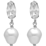 Victoria Cruz purpose crystal mindjuše sa perlom ( a4657-07ht ) | ePonuda.com