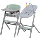 Kinderkraft select otroški stol za hranjenje 3v1 livy™ + calmee™ olive green Cene