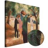  Slika - August Macke – Lady in Green Jacket 80x80 Premium Print | shoptok.hr