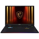 MSI Raider A18 HX AI A2XWJG (Midnight Black, Metal) 24-Core Ultra 9 285HX 2.8-5.5GHz/40MB 64GB 4TB NVMe 18” UHD+ (3840x2400) IPS 120Hz 100% DCI-P3 RTX-5090/24G 2.5-GLan KillerWiFi7 BT5.4 Per-Key RGB Backlite FPR TB5 6xSpk Nahimic 99. 9S7-182462-239 Cene