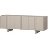 WOOOD Svetlo siva TV omarica iz masivnega bora 152x53x46 cm Basu &amp;ndash; Slike