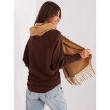 Wool Fashion Italia Scarf-AT-SZ-23185.73P-camel | Shoptok.si