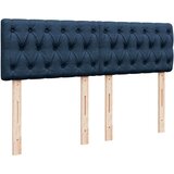  Otomanski krevet s madracem i LED plavi 140x190 cm tkanine | shoptok.hr