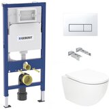 Geberit KOGEDTORFU10D50W sat fusion wc školjka s kompletom duofix 458.103.00.1 Delta50 Cene