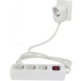 REV RITTER produžni kabel s utičnicama powersplit (broj šuko utičnica: 4 kom., bijele boje, 2 m, 3.500 w) Cijene