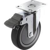 Toolcraft TO-5137920 Okretni kotač TPR s bravom 100 mm s montažnom pločom | Eponuda.ba
