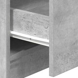  Noćni ormarići 2 kom s 2 ladice betonsko sive boje 40x36x50 cm | shoptok.hr