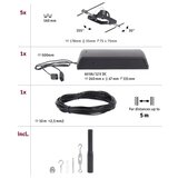 PAULMANN 94434 - Set od 5 spot svetala GU5,3/10W MAC 230V crna | Eponuda.com