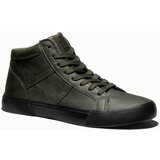 Ombre Men's casual sneakers - dark olive OM-FOTH | shoptok.hr