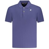 K-Way Mu&amp;scaron;ka Polo Majica Kratkih Rukava Plava Slike