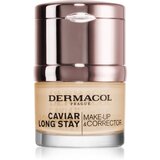 Dermacol Caviar Long Stay dolgoobstojni tekoči puder z izvlečki kaviarja in izpopolnjevalni korektor odtenek fair 30 ml | Shoptok.si