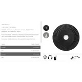 tarnik ravni fi = 125 mm x 3 x 22,2 mm, končni t-16 gladko, (21108599)