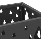  Stalak za kišobrane s pohranom Crna 15,5 x 15,5 x 49 cm Čelik | shoptok.hr