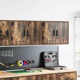  Garažni zidni ormarići 2 kom boja hrasta od konstruiranog drva | shoptok.hr