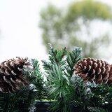 Božićna premium girlanda s LED žaruljicama na baterije 280 cm | shoptok.hr